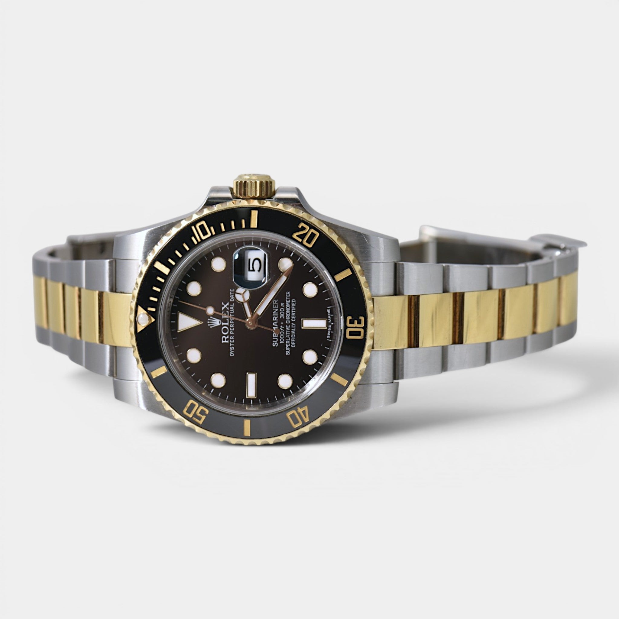 로렉스 서브마리너 콤비 시계 116613LN