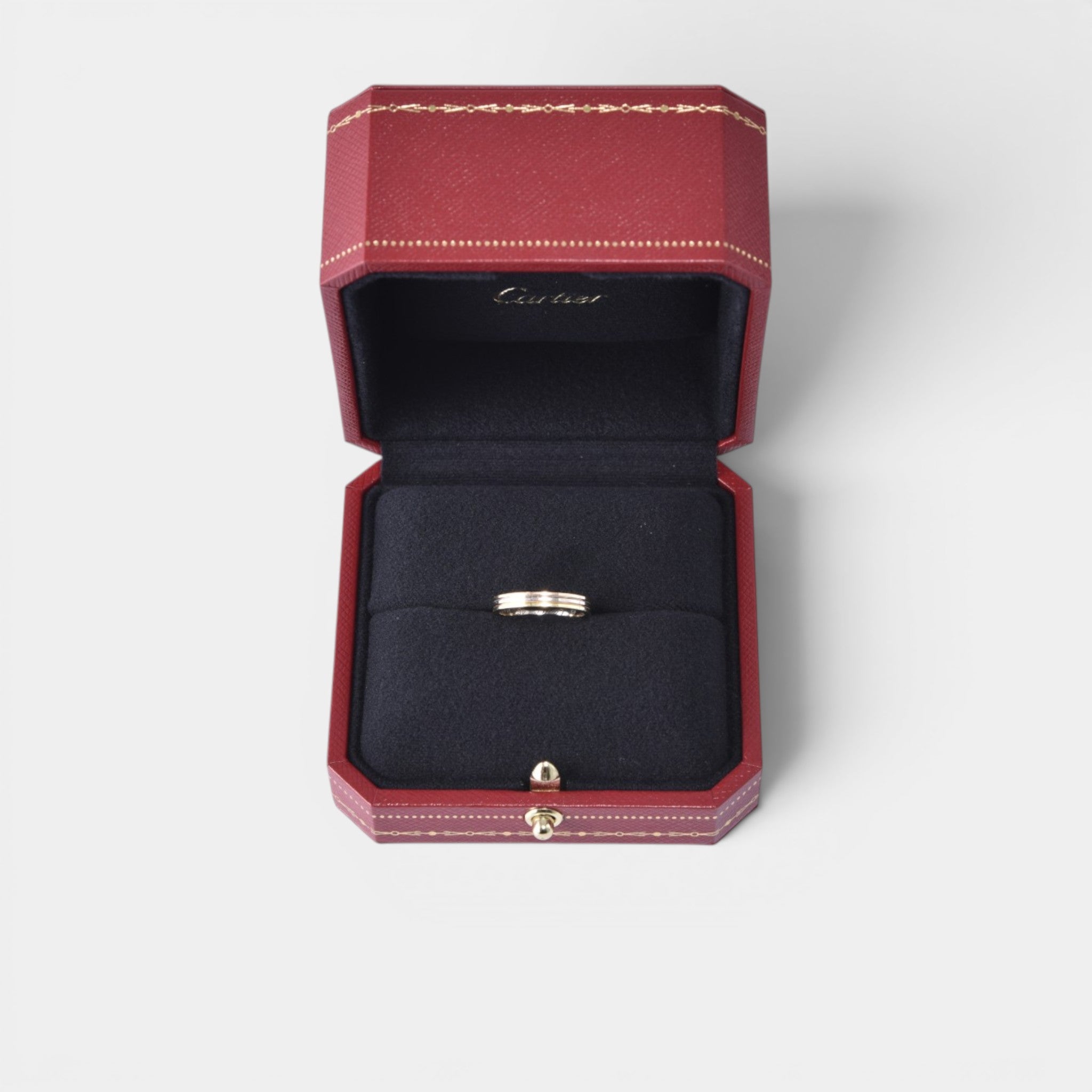 까르띠에 방돔 루이 웨딩 링 2.5 MM - 46호