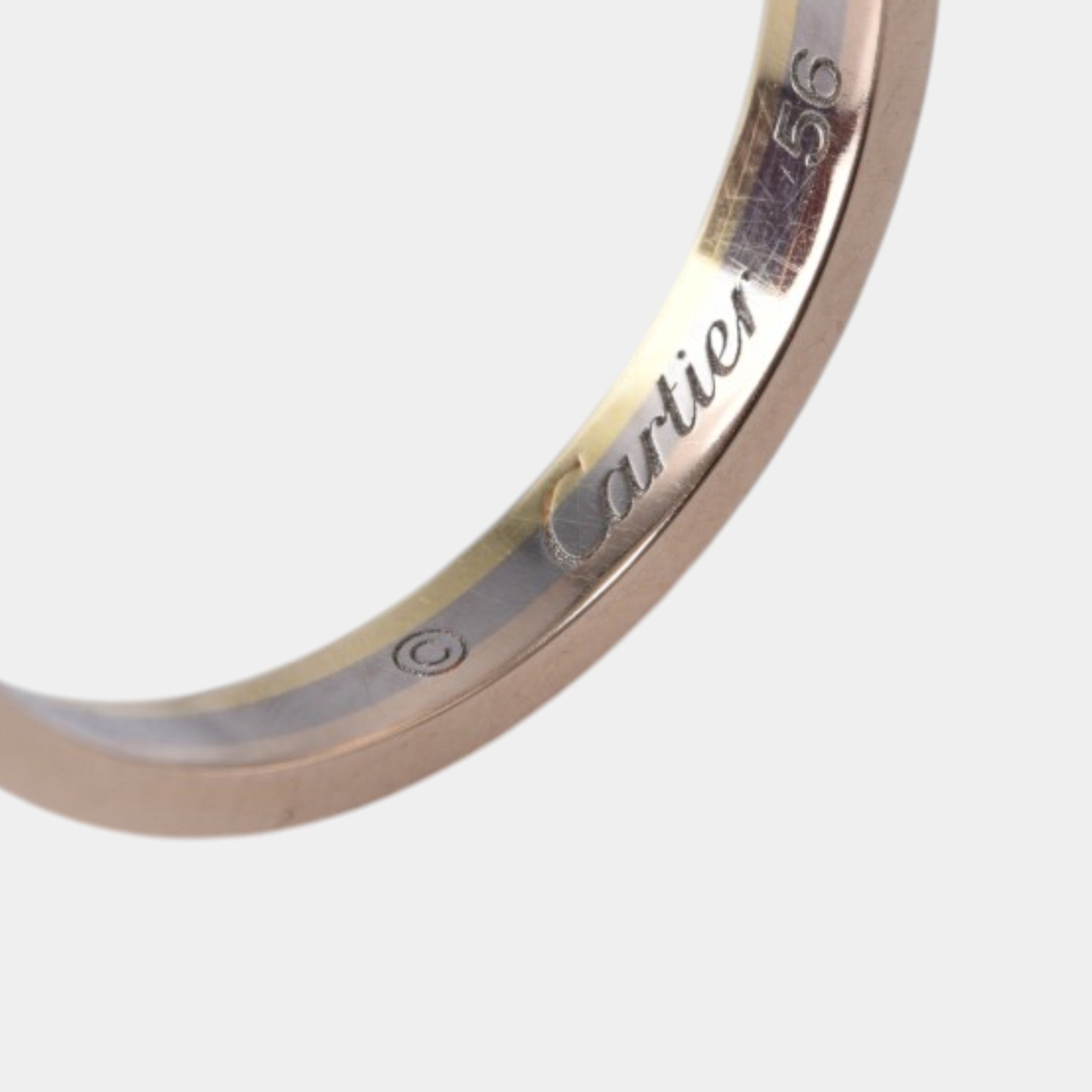 까르띠에 방돔 루이 웨딩 링 2.5 MM - 56호