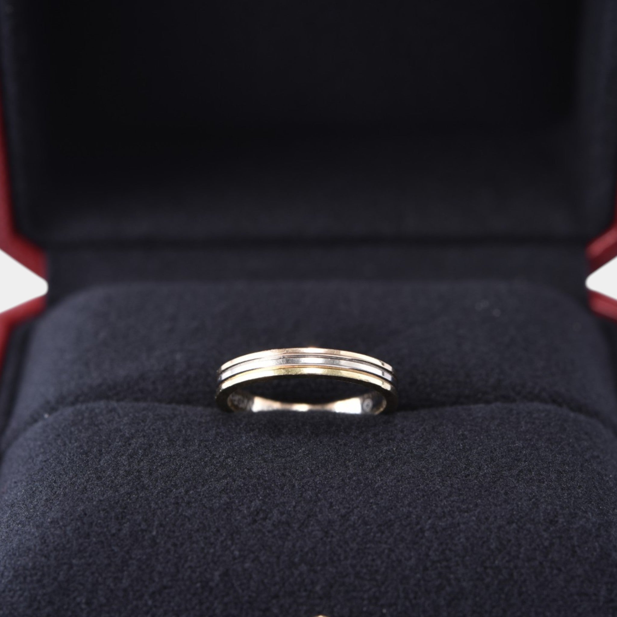 까르띠에 방돔 루이 웨딩 링 2.5 MM - 46호