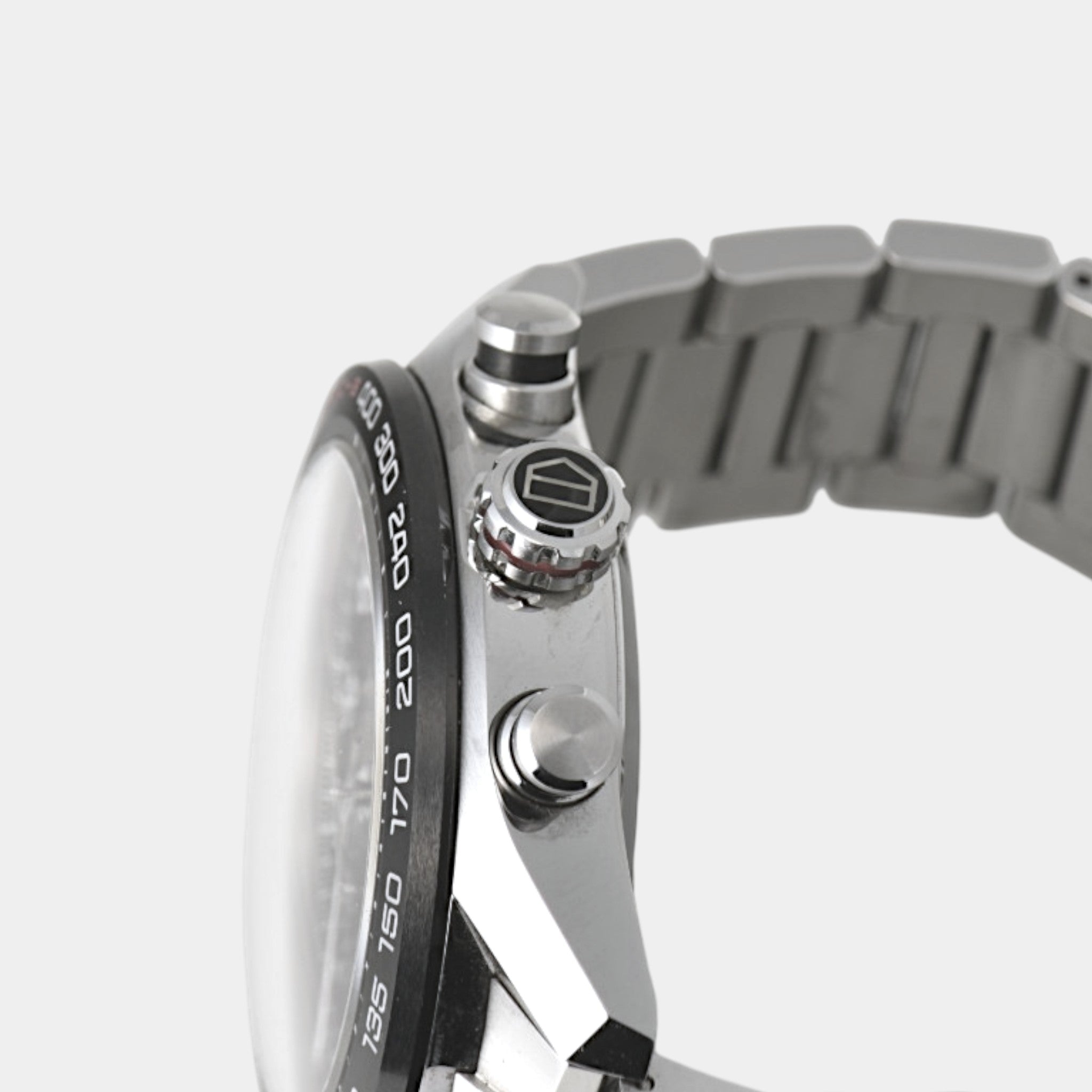 태그호이어 까레라 크로노그래프 x 포르쉐 오토매틱, 44 mm, 스틸